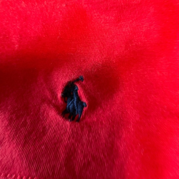 Polo by Ralph Lauren Vibrant Red Tee - Picture 5 of 5